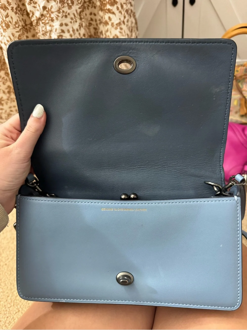 Coach 1941 Dinky Light Blue Crossbody